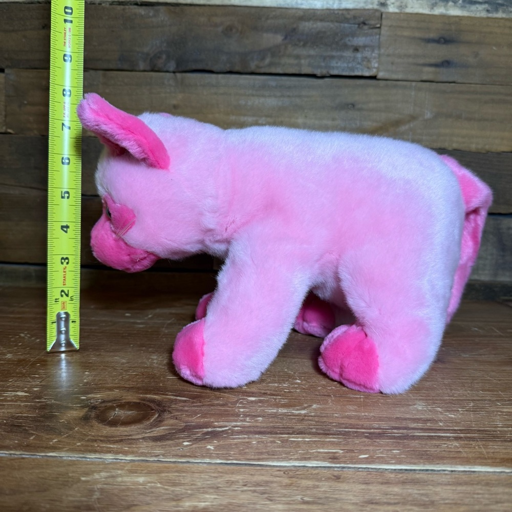 Wild Republic K&M International Vibes Pink Cat With Blue Eyes Plush - Picture 4 of 8